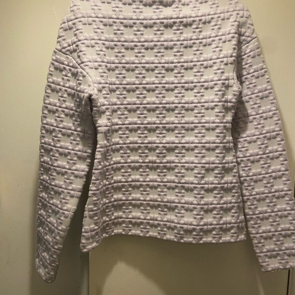 AUTHENTIC TORY BURCH Quilted T Logo Sweater‼️